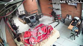 Dirty couple fuck in their messy room HD