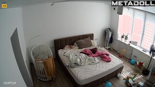 Skinny New Zealander brunette mature wife gets fucked in her daughter’s room voyeur cam