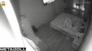 Perverse blonde teacher is masturbating in her sleep leaked video