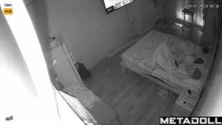 Perverse blonde teacher is masturbating in her sleep leaked video