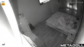 Perverse blonde teacher is masturbating in her sleep leaked video