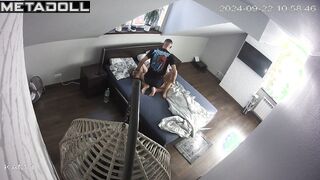 Old French brunette mom gives her husband a blowjob live stream