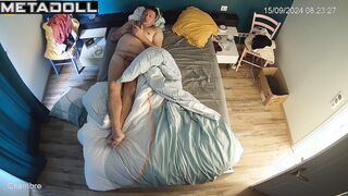 Tanned New Zealander blonde mature mom rides her boyfriend hidden cam