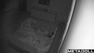 Amazing new couple fuck in their bedroom live