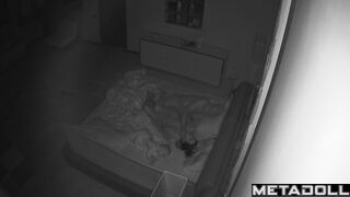Amazing new couple fuck in their bedroom live
