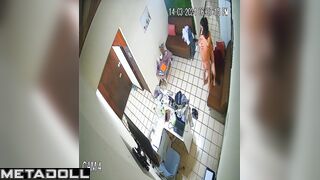 Naughty Australian brunette mature wife sex in the living room spy cam record