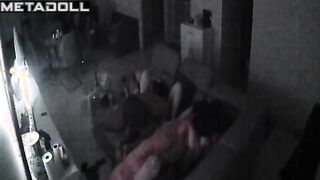 Amazing amateur couple having sex until they fall asleep