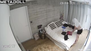 British chubby girl naked in her room