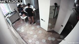 Ukrainian girl gets fucked in the kitchen