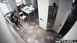 Ukrainian girl gets fucked in the kitchen