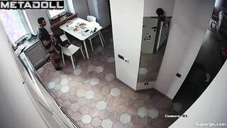 Ukrainian girl gets fucked in the kitchen