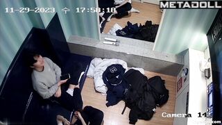 Korean skinny girl gets groped