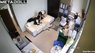 Cute Korean girls changing clothes