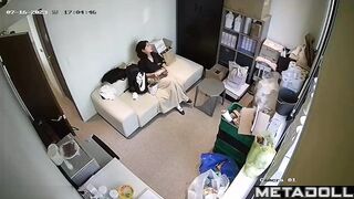 Cute Korean girls changing clothes