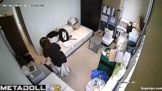 Cute Korean girls changing clothes