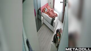 Georgeouse blonde wife rubs her clitoris leaked video