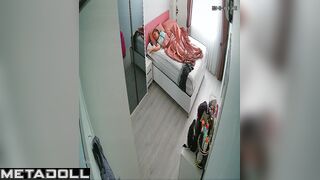 Georgeouse blonde wife rubs her clitoris leaked video