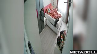 Georgeouse blonde wife rubs her clitoris leaked video