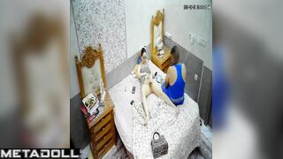 Chunky Russian brunette woman gets fucked in her sleep voyeur cam