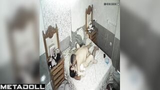Chubby busty Norwegian brunette wife forces her husband to cum live HD