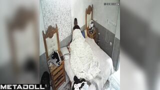 Real amateur couple fuck in their bedroom hidden IP camera