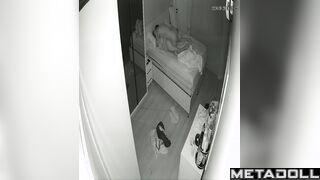 My girlfriend's parents fuck in their bed wildly live HD