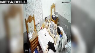 Amazing Estonian married coiple having sex in their bedroom spy cam record