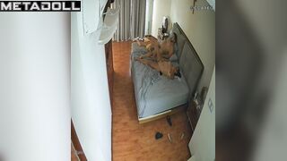 Innocent Israeli brunette mature wife gets fucked doggy style hidden camera