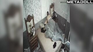 Sweet Russian brunette mom fucks with her boss hidden IP camera