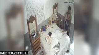 Amazing mature couple having sex on their bed hard HD