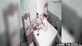 Amazing mature couple having sex on their bed hard HD