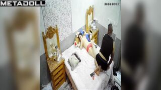 Tattooed Swedish brunette mature mom forces her husband to cum online