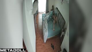 Skinny Danish brunette wife gives her husband a blowjob live stream