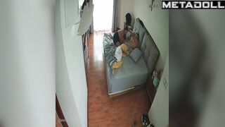 Busty Welsh brunette MILF gets fucked in doggy style hidden cam