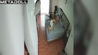 Busty Welsh brunette MILF gets fucked in doggy style hidden cam