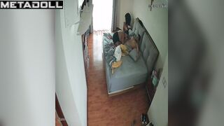Busty Welsh brunette MILF gets fucked in doggy style hidden cam