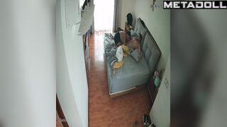 Busty Welsh brunette MILF gets fucked in doggy style hidden cam
