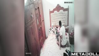 Amazing English parents having sex on the couch spy cam