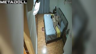 Real Russian mature couple having sex 69 live HD