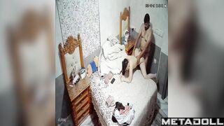 Single Turkish brunette MILF gets fucked in doggy style spy cam