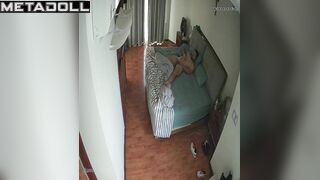 Married couple fuck in the living room HD
