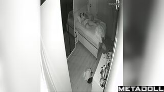 Chubby busty American brunette step-mom sex in the bedroom live HD
