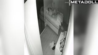 Chubby busty American brunette step-mom sex in the bedroom live HD