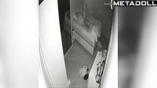 Chubby busty American brunette step-mom sex in the bedroom live HD