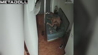Tanned Canadian brunette MILF used to sex hidden cam