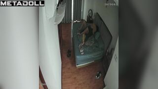 Tanned Canadian brunette MILF used to sex hidden cam