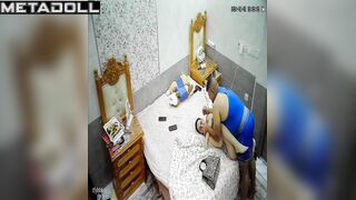 Dutch married coiple having sex brutally spy cam record