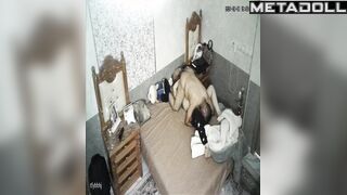 Mature American brunette mature wife gets fucked while watching porn real spy cam