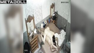 Mature American brunette mature wife gets fucked while watching porn real spy cam