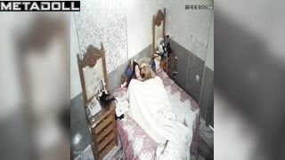 Amazing married couple having sex in their bedroom live HD
